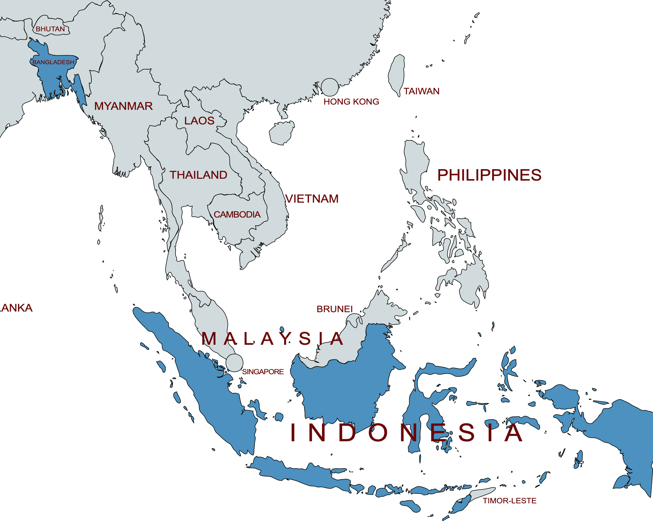 GBPP Asia Map
